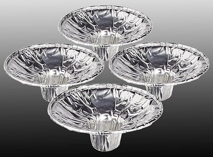 OHR Extra Heavy Disposable Aluminium Foil Candle Holder, Drip Cup Bobeches - Image 8