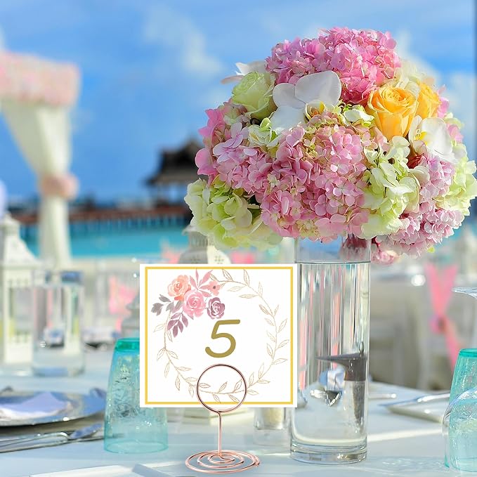 Table Number Holders, Photo Holder | Cards Stand Name Menu Clips, Small Size - Image 5