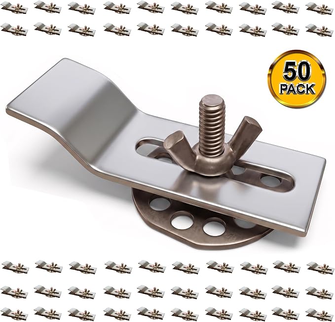 Undermount Sink Clips, Sink Brackets, Bathroom Kitchen Ceramic Stainless Steel - Image 5