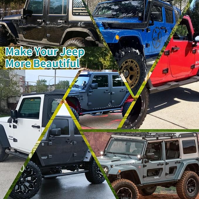 Jeep Wrangler JK Outside 4 Door Hinge - Image 3
