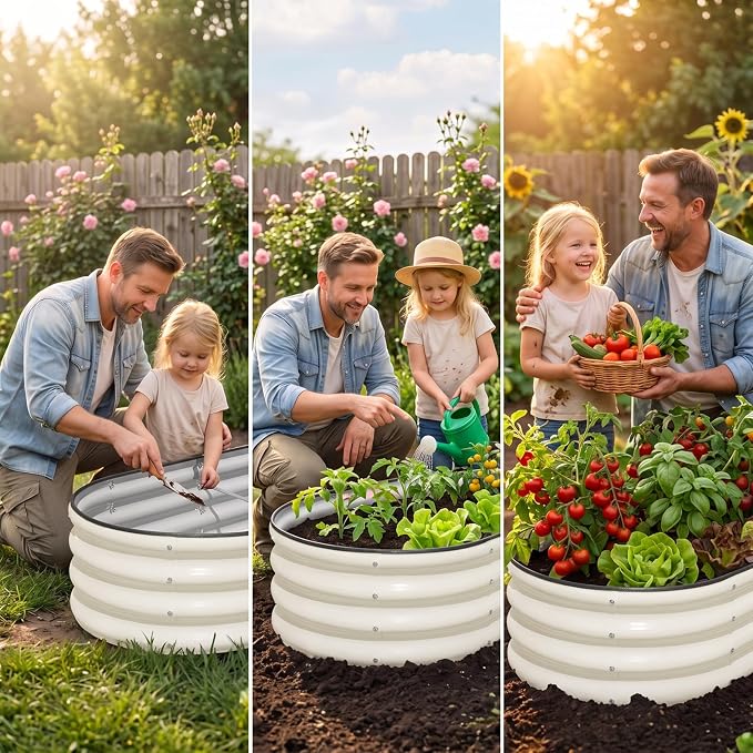 Galvanized Raised Garden Bed Outdoor - Image 6