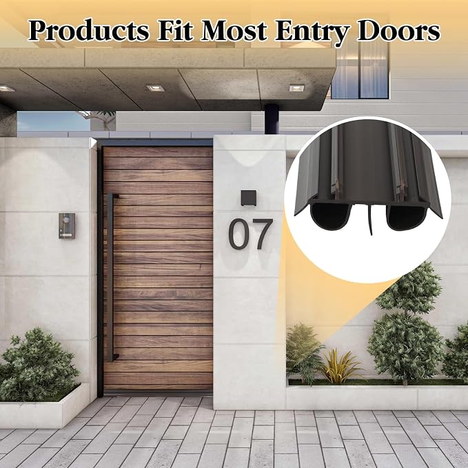 2 Pcs 36 Inch 90CM Exterior Door Sweep - Image 5