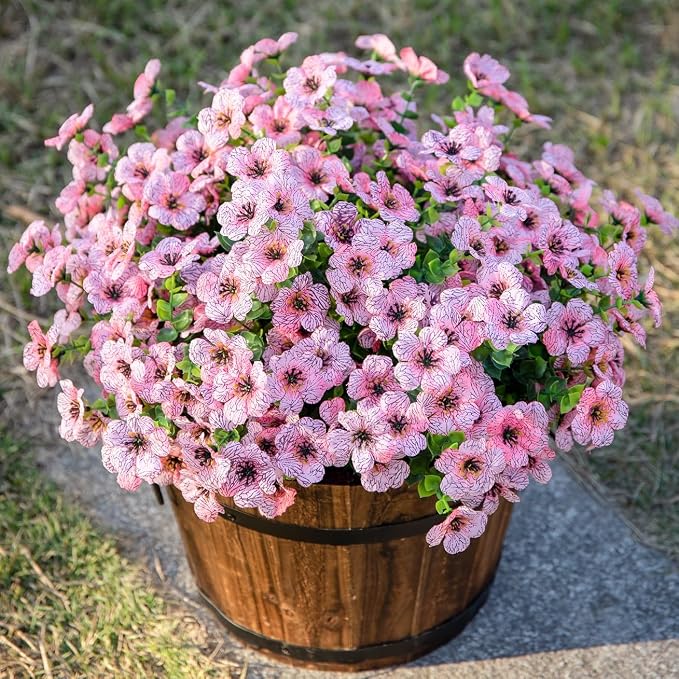 Artificial Flowers for Outdoor Indoor Garden Home Decoration, Faux Flower Daisy - Image 7