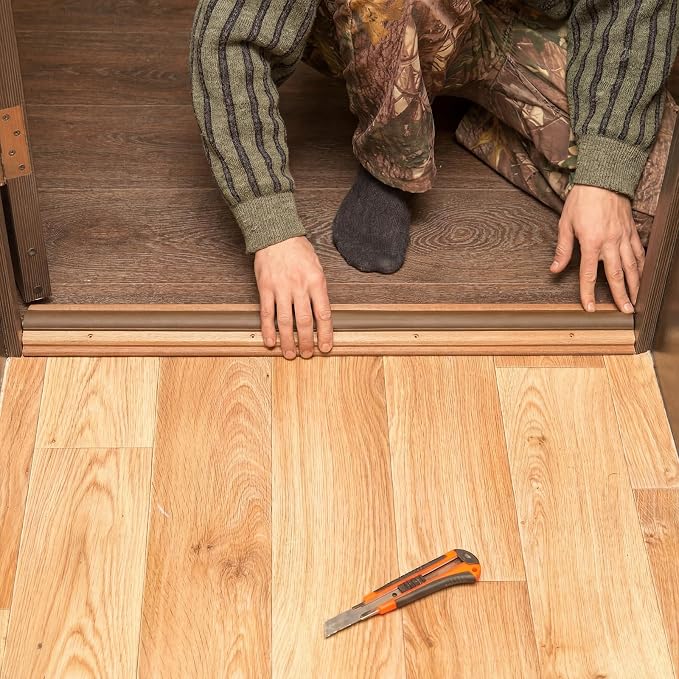 Weysat 36" Adjustable Oak Threshold - Image 5