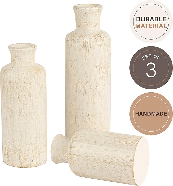 Creative Scents Rustic Luxe Vase Set - Image 6