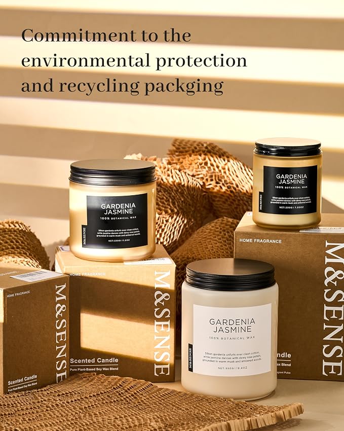 M&SENSE Clean Cotton Scented Candles - Image 9