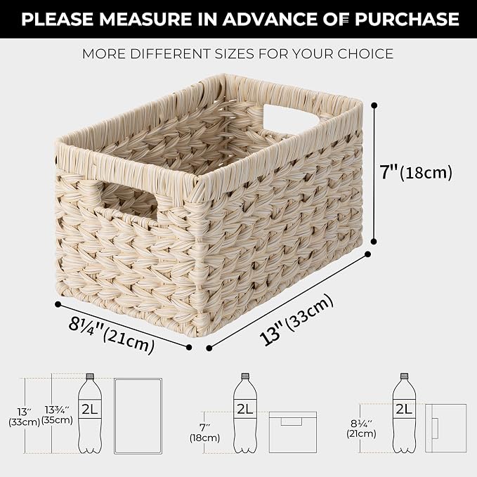 GRANNY SAYS White Wicker Baskets - Image 3