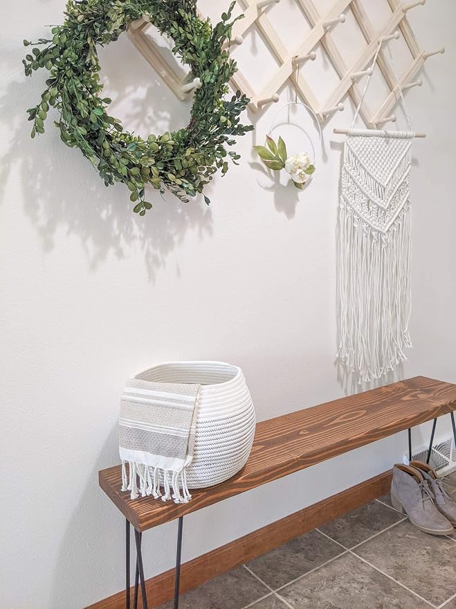 Goodpick Round Woven Rope Storage Basket - Image 7