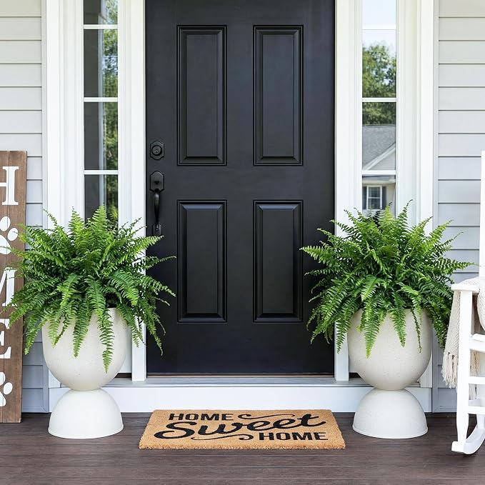 KOL Planters Flower Pots, Plastic Urn Planters - Image 2