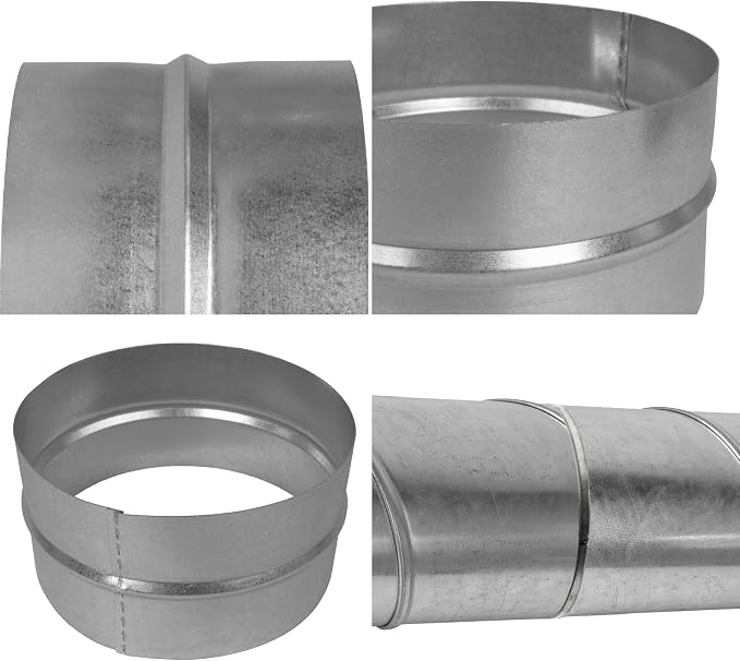6 Inch Duct Connector for HVAC Ducting, Dryer Vent Hose - Image 7
