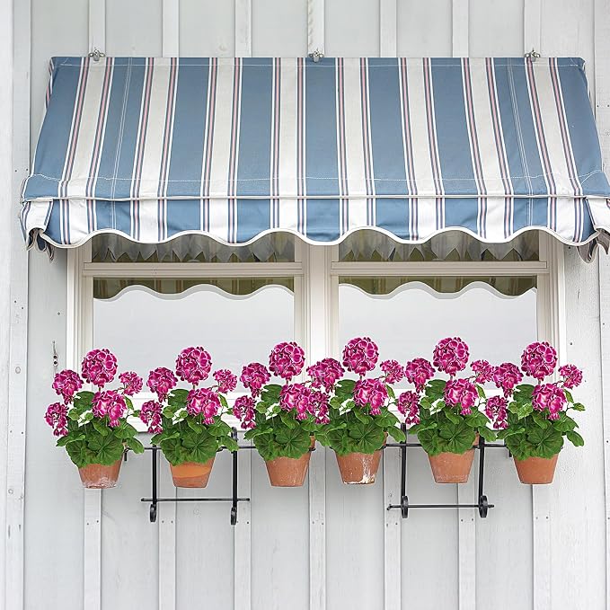 FOREST PRINCE 18" Artificial Geraniums - Image 6