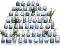 Glass Bud Vase Set of 60 by Ulodimi