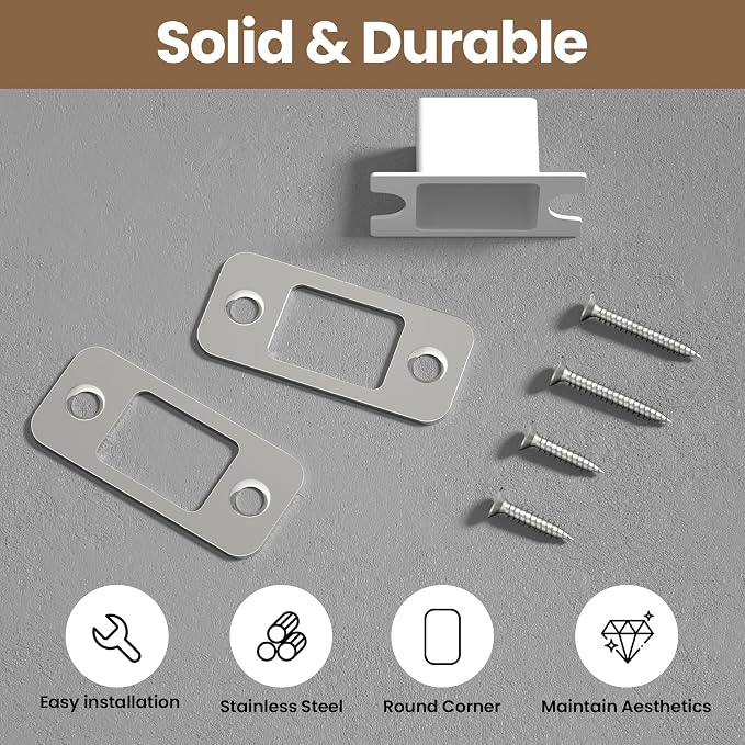 Deadbolt Strike Plate Door Backplate - Image 5