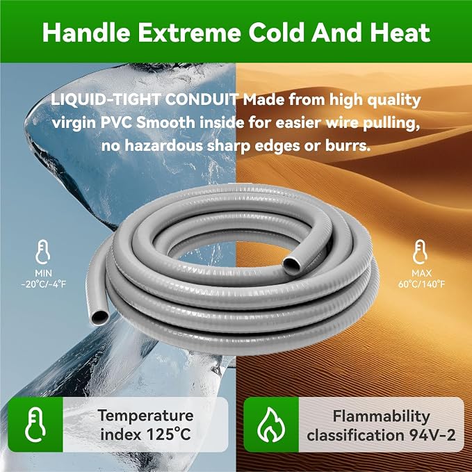 50 Foot Liquid-Tight Conduit Kit - Image 5