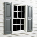 14 3/4"W x 63"H EverColor Raised Panel Exterior Vinyl Shutters, w/Installation by ArchitecturalDepot.com