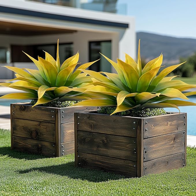Ttranewsoo Artificial Plants Outdoor Faux Plant - Image 3