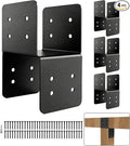4 Pack 4x4 Heavy-Duty Post Bracket by Unknown