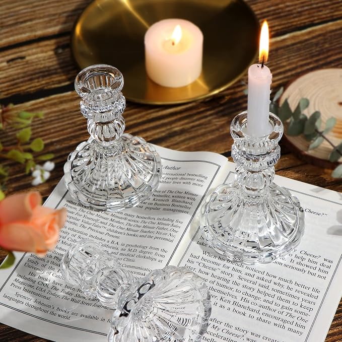 Candlestick Holders Set, Party & Windowsill Decor - Image 5