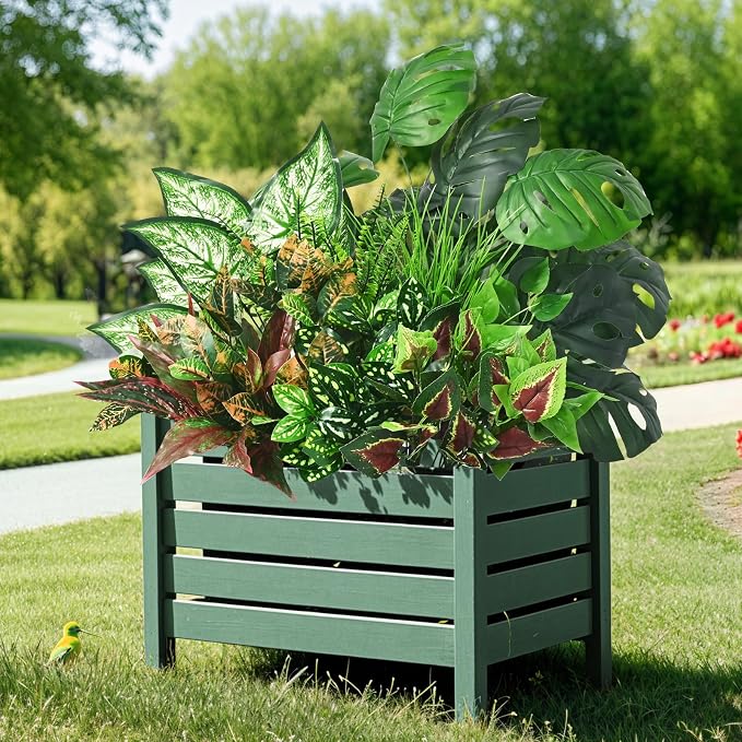 Faux Outdoor Plants, Large Bunches by Waipfaru