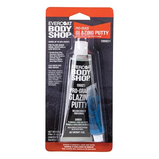 105021 Pro-Grade Glazing Putty, Stain Resistant by EvercoatBodyShop