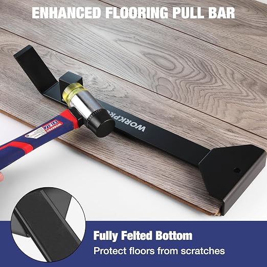 WORKPRO 43PC Laminate Flooring Installation Kit, Floor Tool Set | Rubber Mallet - Image 6
