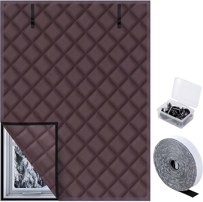 3-Layer Winter Insulated Window Curtain by Nkiy+Quen
