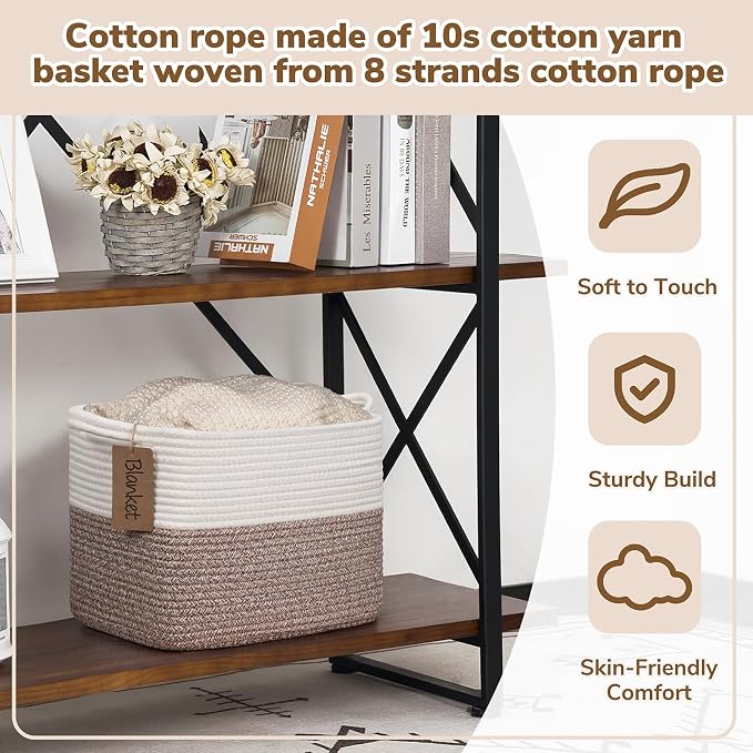 Goodpick Woven Rope Storage Basket - Image 4