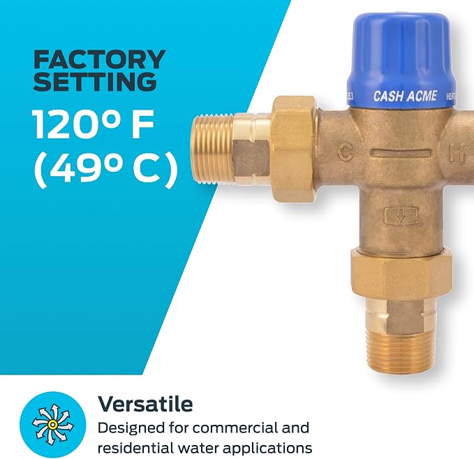 Cash Acme 24511 Thermostatic Mixing Valve HG110-D - Image 3