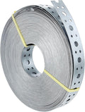 Metal Strap 1-Inch x 33FT 0.6mm Bendable Pipe Hanger Thin Metal Strapping by Unknown