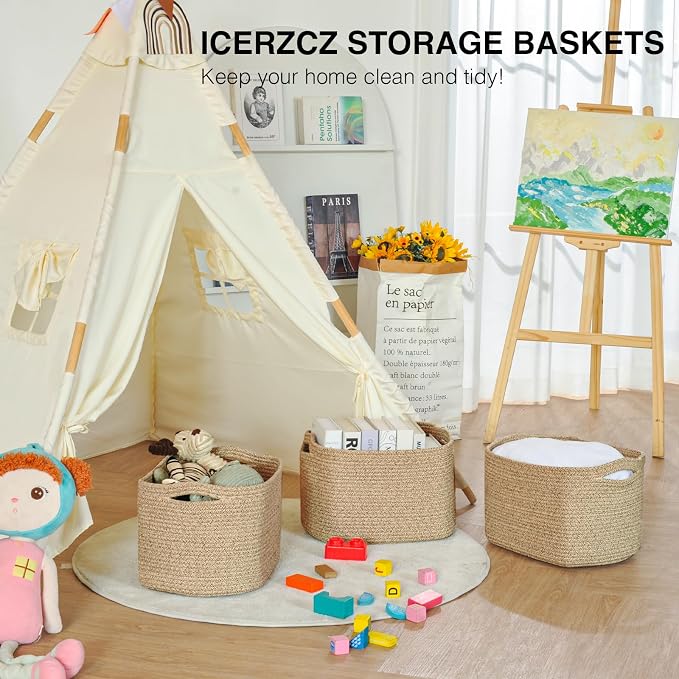 ICERZCZ Decorative Storage Baskets - Image 6