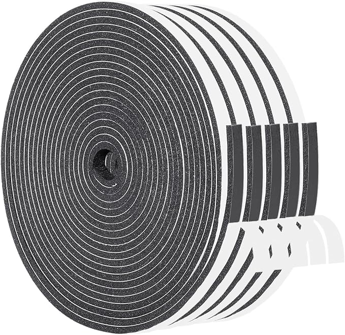 Yotache Weather Stripping Door Seal Strip 1/4" x1/8", Total 83ft | BetBetter by yotache