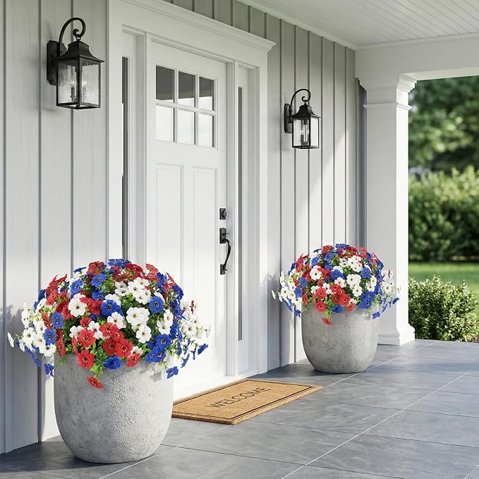 Hananona 2 Set Artificial Outdoor Flowers - Image 5