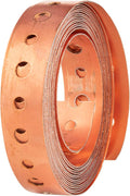 Oatey® 3/4 in. x 10 ft. 24- Gauge Copper-Plated Steel Hanger Strap by Oatey