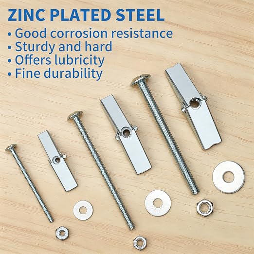100Pcs 3 Sizes Hollow Wall Anchors - Image 6