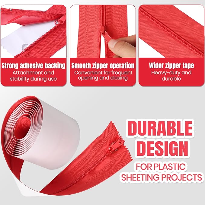 Heavy-Duty Dust Zippers - Image 3