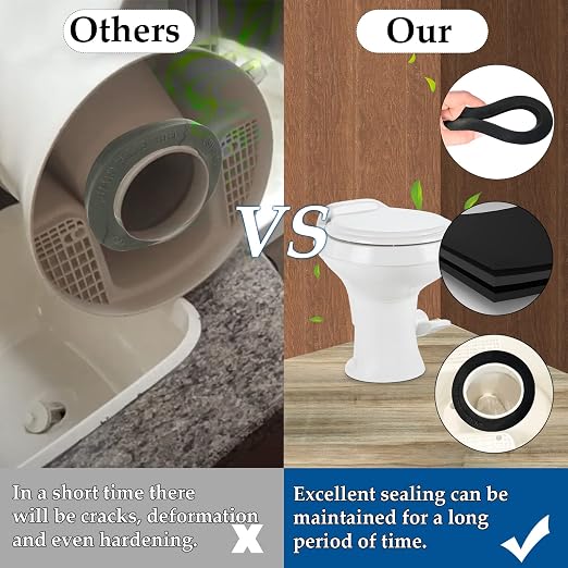 RV Toilet Seal Fit for Dometic 300/310/320 Toilet, 385311652 RV Toilet Seal - Image 5