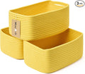 MiniArk Small Storage Baskets for Organizing | Closet Organizer Bins | Shelf by MiniArkStorageBasketsHome
