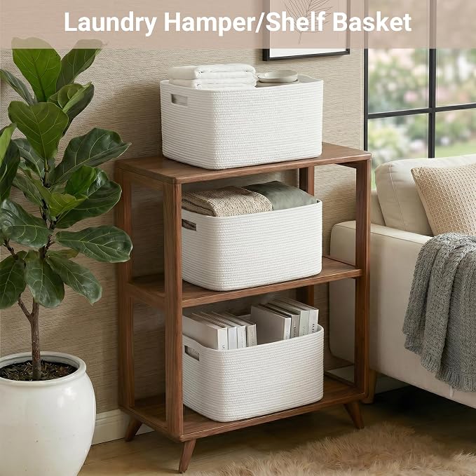 Large Laundry Basket/Hamper, Toy Storage, Baby Blanket Basket, - Image 5