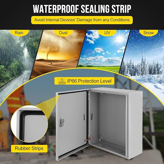 Garvee Outdoor Electrical Box, NEMA 4X Electrical Enclosure Box IP66 Waterproof - Image 5