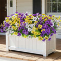Alupssuc 36 Bundles Artificial Flowers UV Resistant by Alupssuc