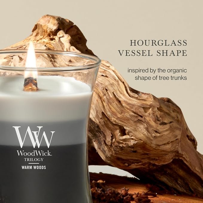 WoodWick Warm Woods Trilogy Holiday Candle Gifts - Image 4