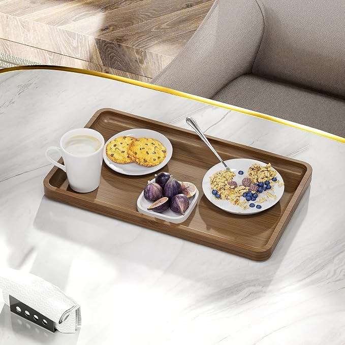 Weenson Bathroom Vanity Tray for Countertop Decor Perfume Makeup Toiletries - Image 6