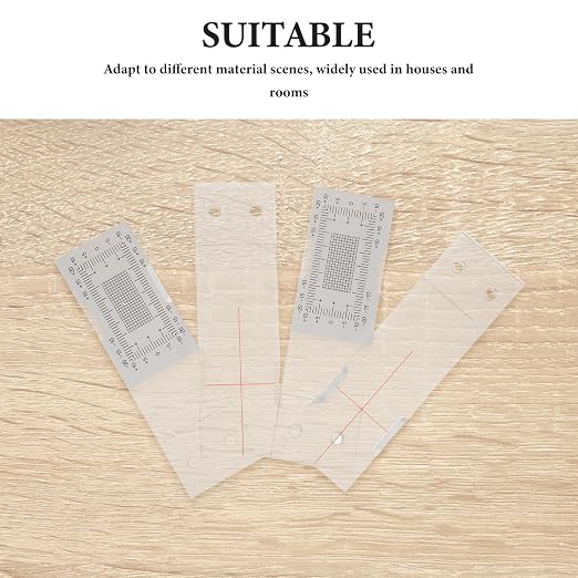 BESPORTBLE 2pcs Acrylic Crack Gauge Ruler - Image 9
