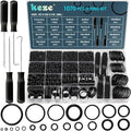 KEZE 1070 Pcs Rubber O-Rings Kit by KEZE
