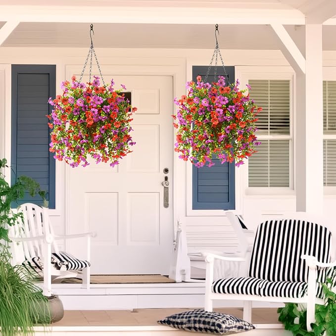 ZFProcess Artificial Hanging Flowers - Image 5