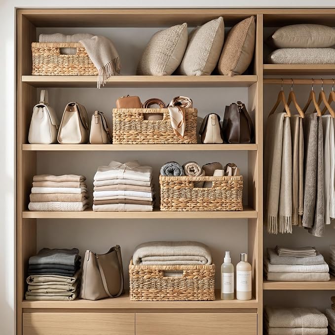 StorageWorks Large Wicker Baskets - Image 7