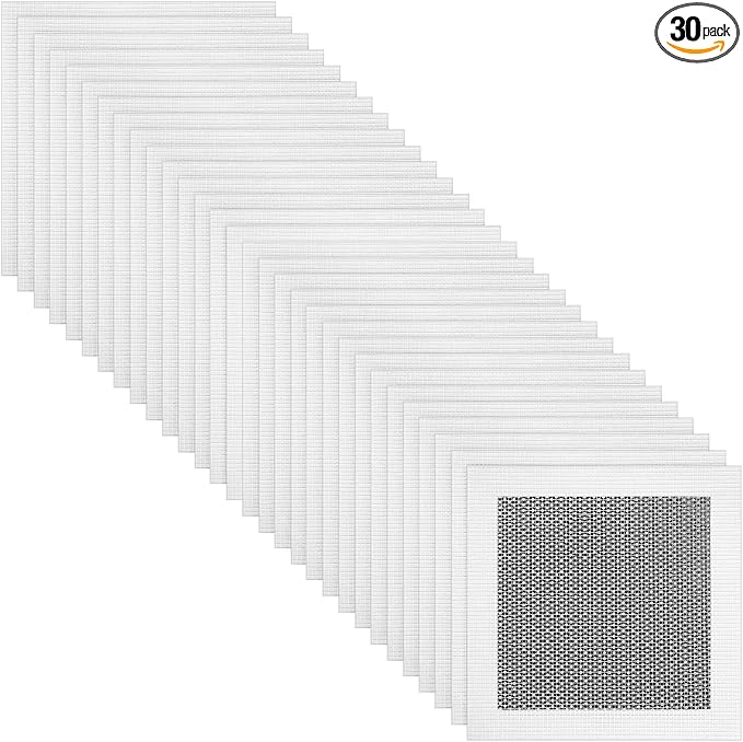 Blulu 30 Pcs 4 Inch Drywall Repair Kit Self Adhesive Mesh Drywall Patches by Blulu