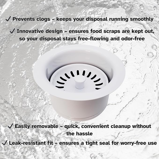 Westbrass D2082S-50 3-1/2" Extra-Deep Collar Kitchen Sink Waste Disposal Flange - Image 9
