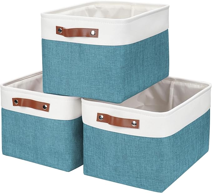 Storage Bins Large Fabric Storage Baskets by Bagnizer