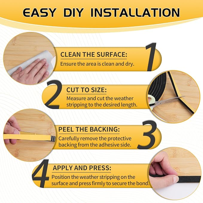 52Ft Weather Stripping Door Seal - Image 6